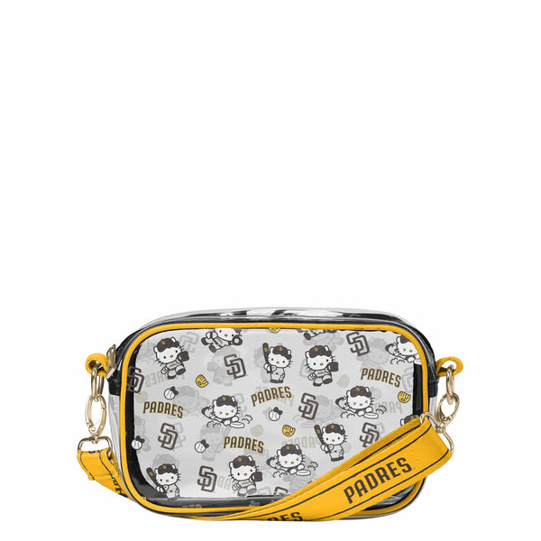 San Diego Padres MLB Hello Kitty® Clear Crossbody Bag (PREORDER - SHIP