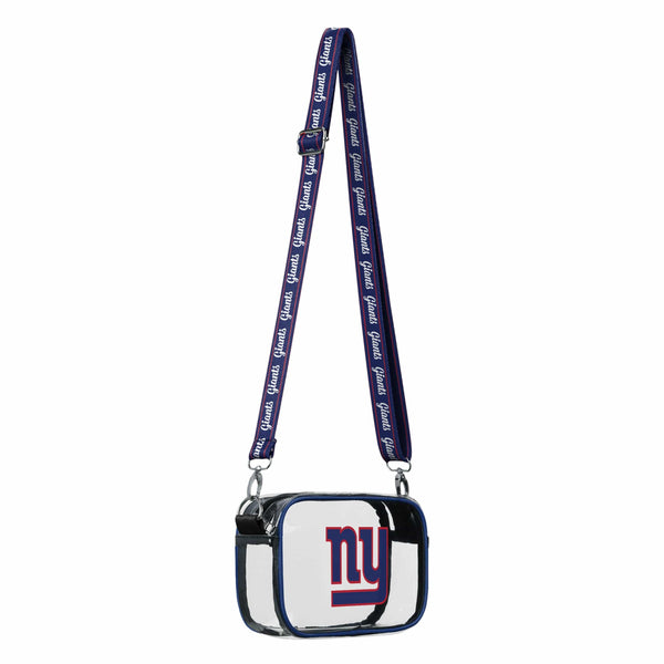 Cleveland Browns NFL Team Stripe Clear Crossbody Bag (PREORDER - SHIPS