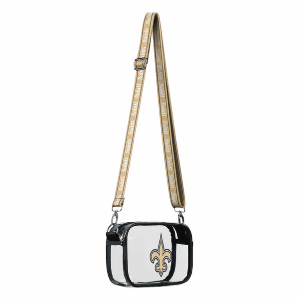 Arizona Cardinals NFL Team Stripe Clear Crossbody Bag (PREORDER - SHIPS MID  NOVEMBER)