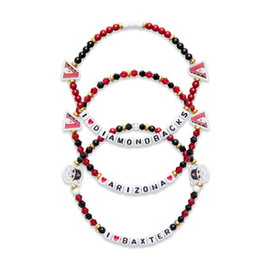 Arizona Diamondbacks MLB 3 Pack Friendship Bracelet