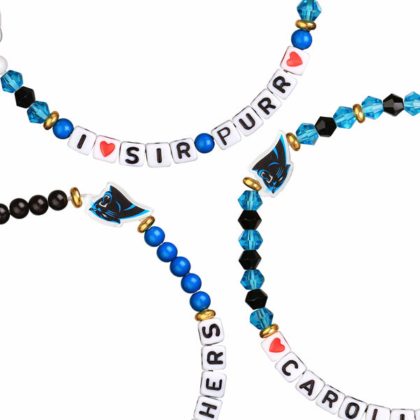 NFL Carolina Panthers cord bracelet  Cord bracelets, Nfl carolina  panthers, Bracelet shops