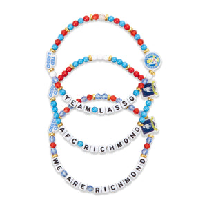 AFC Richmond Ted Lasso 3 Pack Friendship Bracelet