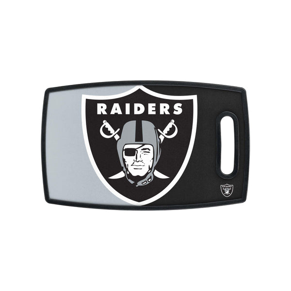 Officially Licensed NFL Las Vegas Raiders Logo Series Cutting Board