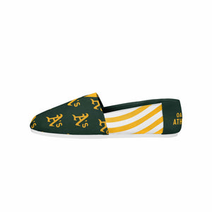 Athletics MLB Canvas Stripe Shoes