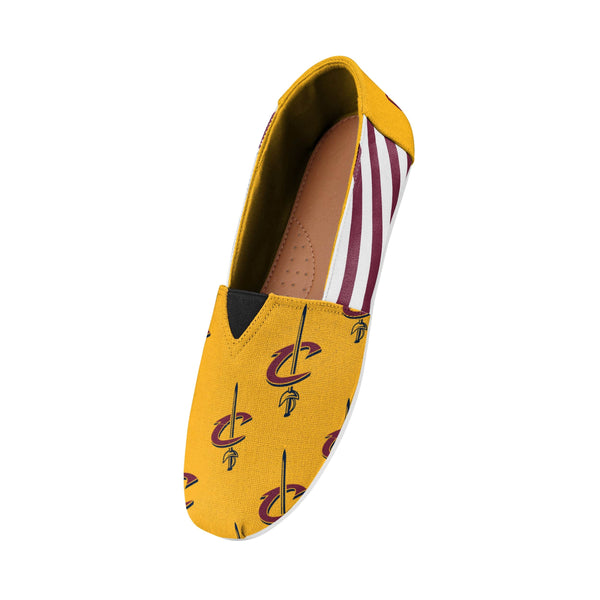 Cleveland Cavaliers Shoes - Casual Canvas Tennis Sneakers –