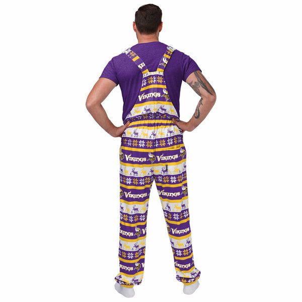 Minnesota Vikings NFL Mens Ugly Home Gating Bib Overalls