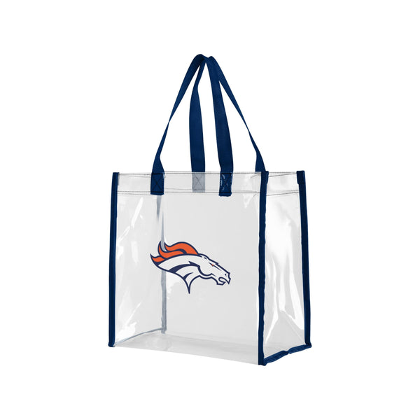 Denver Broncos Custom Clear Tote Bag No Zipper Official Licensed Merchandise!