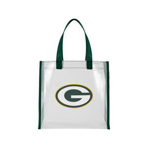 Green Bay Packers NFL Clear Reusable Bag