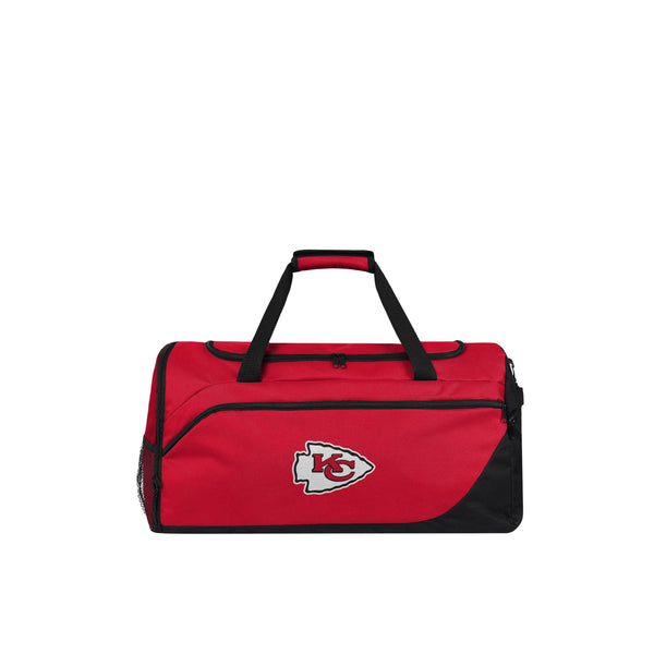 Kansas City Chiefs NFL Solid Big Logo Duffle Bag