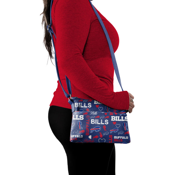 Buffalo Bills Small Handbag Shoulder Strap Bag For Women Girl Fans Gift NFL