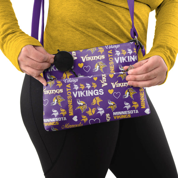 NFL Minnesota Vikings Crossbody Minnesota Vikings Purse NFL 