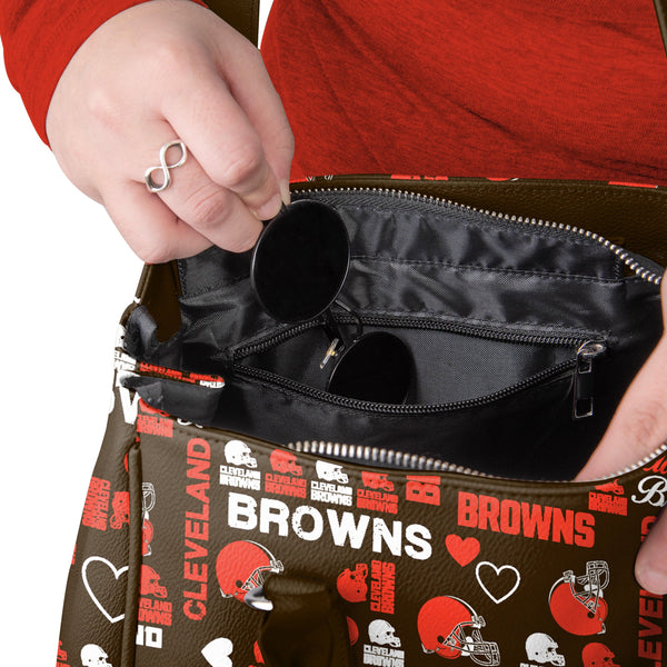 cleveland browns purse