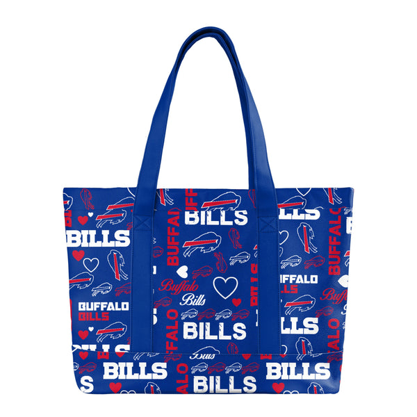 Lets Go Buffalo Tote Bag AOP Bills Tote Bag Buffalo Tote 