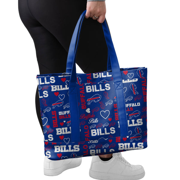 Lets Go Buffalo Tote Bag AOP Bills Tote Bag Buffalo Tote 