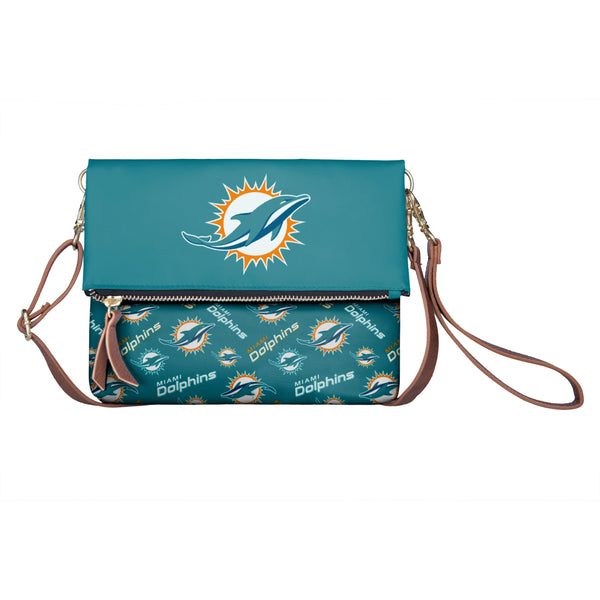 Miami Dolphins Tote Bag, Miami Dolphins Fan Bag, Vintage NFL Miami