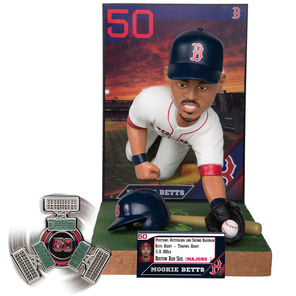 Mookie Betts in wagon bobblehead -no Box