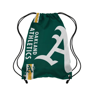 Athletics MLB Big Logo Drawstring Backpack