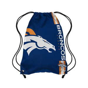 Denver Broncos NFL Big Logo Drawstring Backpack