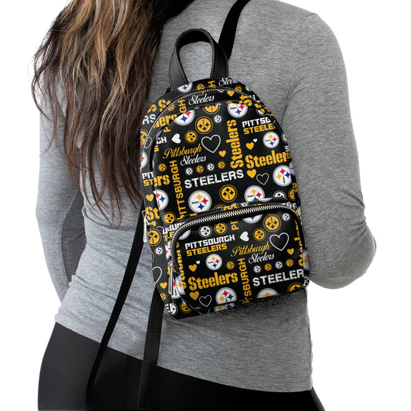 Loungefly NFL: Pittsburgh Steelers Wallet with Patches