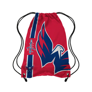Washington Capitals NHL Big Logo Drawstring Backpack