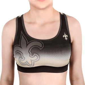 New Orleans Saints Gradient Sports Bra