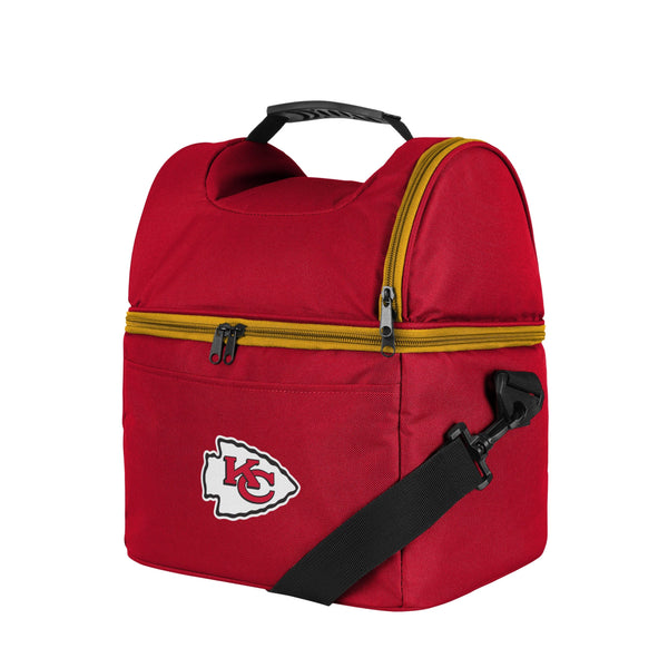 Kansas City Chiefs NFL Solid Double Compartment Cooler