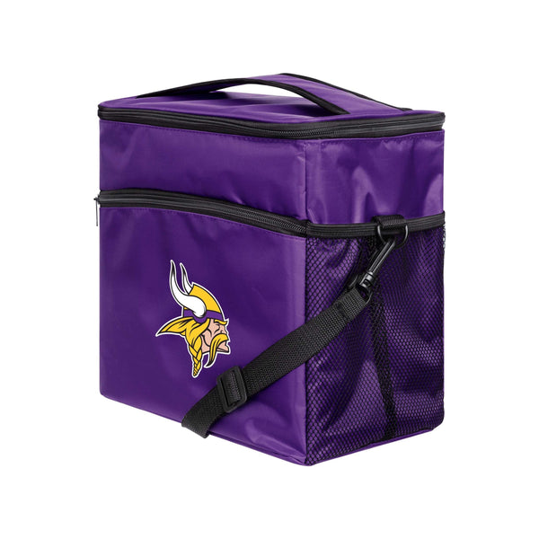 Logo Minnesota Vikings Rolling Backpack Cooler Telescoping Handle NFL  Tailgating