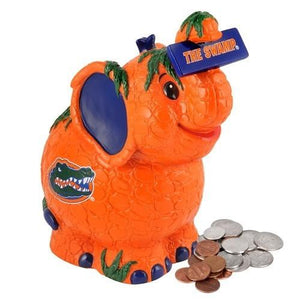 Florida Thematic 9" Resin Elephant Bank