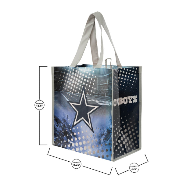 NFL Dallas Cowboys plastic reusable bag