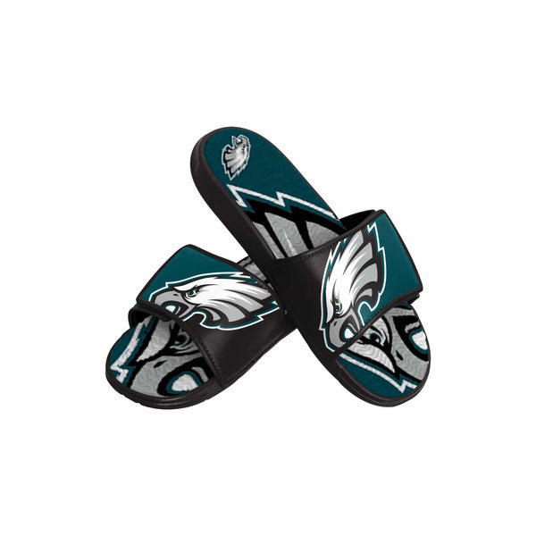 Philadelphia Eagles Men's Big Logo Gel Slide 22 / M