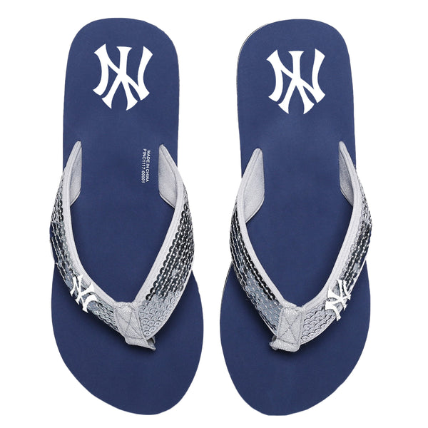 Forever Collectibles New York Yankees Gel Slide Sandals - Assorted