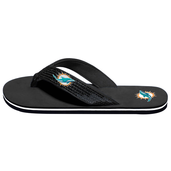 Miami hurricanes best sale flip flops