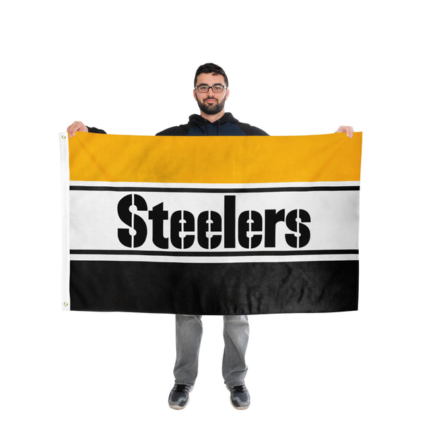 3 ft. x 5 ft. Flag Pittsburgh Steelers