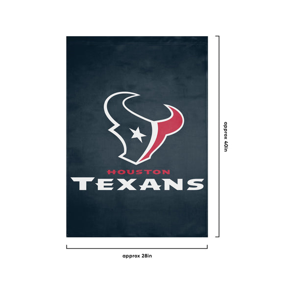 Bandiera Houston Texans Script Logo Premium