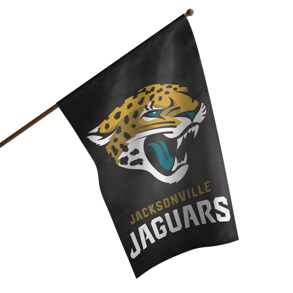 Jacksonville Jaguars Vertical NFL House Flag 