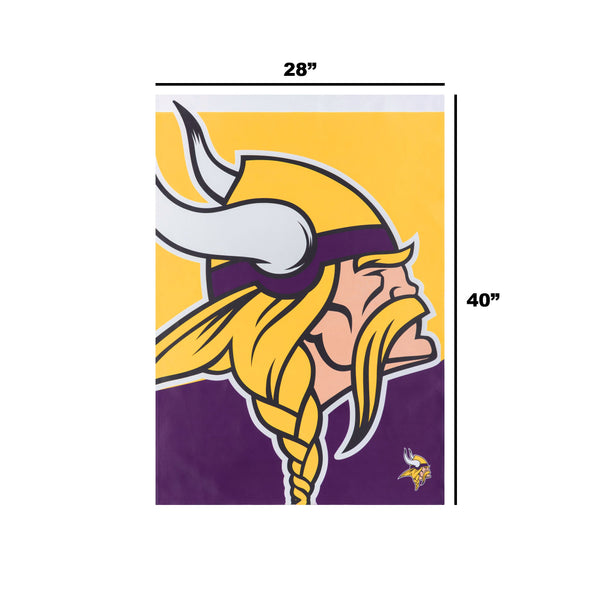 Minnesota Vikings Distressed Flag