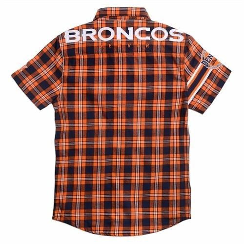 NFL, Tops, Denver Broncos Flannel