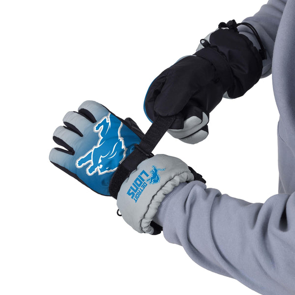 detroit lions gloves