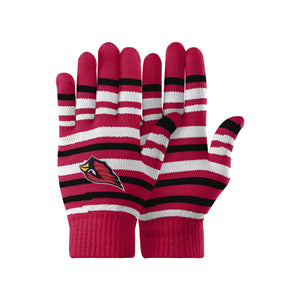Arizona Cardinals NFL Stripe Finger Stretch Glove