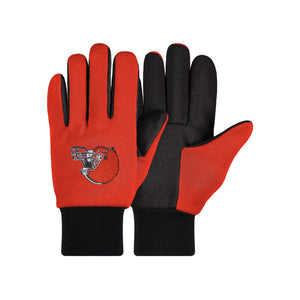Cleveland Browns NFL Colored Palm Utility Gloves