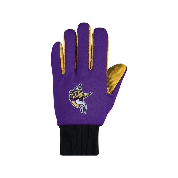 Minnesota Vikings Two Toned Team Colors Sport Utility Gloves Winter Summer  NFL for sale online