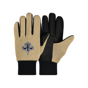New Orleans Saints NFL Colored Palm Utility Gloves