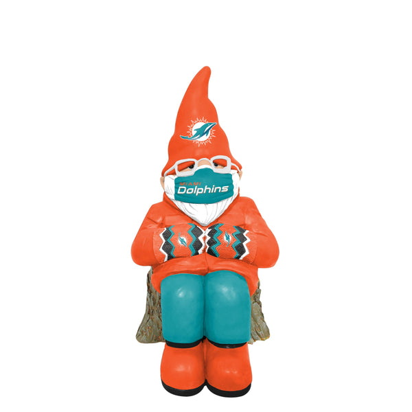 Miami Dolphins NFL Bundled Up Gnome