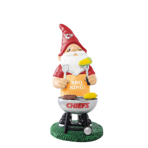 Kansas City Chiefs NFL Grill Gnome
