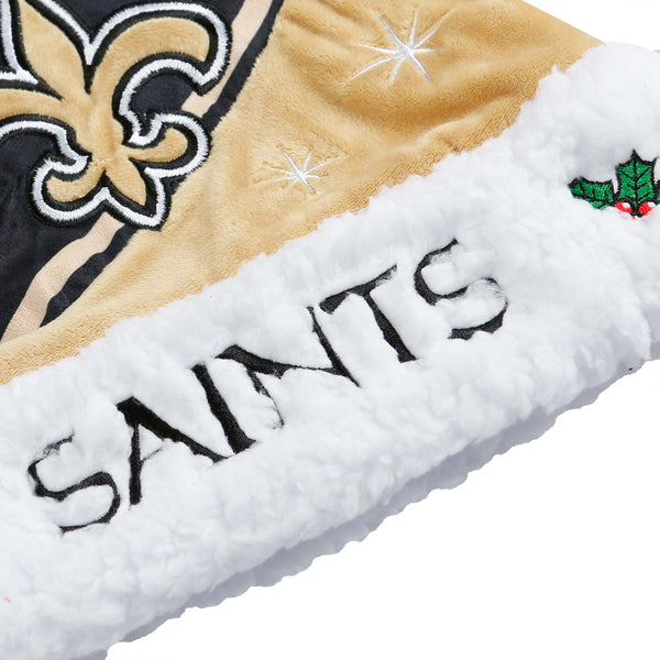 New Orleans Saints NFL High End Santa Hat