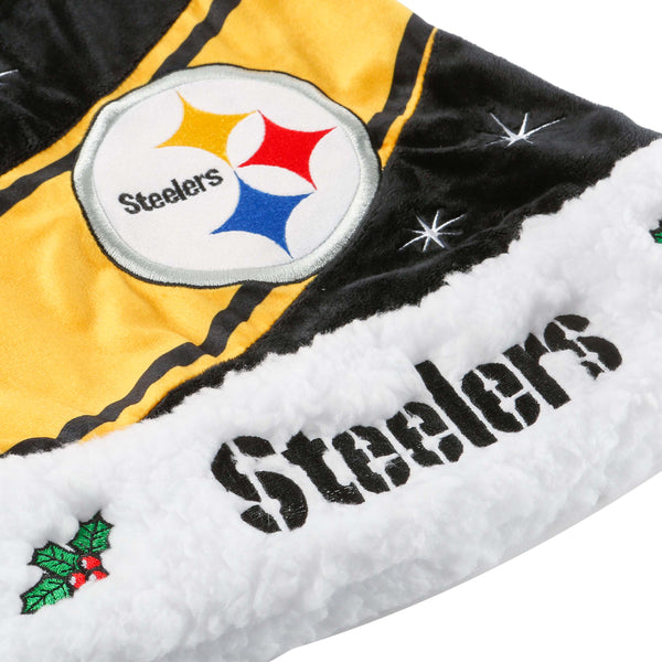 Pittsburgh Steelers Red Santa Hat