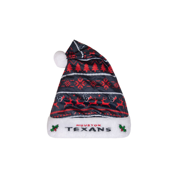 Houston Texans NFL Family Holiday Santa Hat