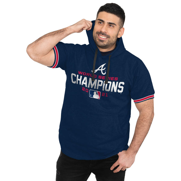 Atlanta Braves World Series Champions 2021 Hoodie ‘47 Men’s Retail $75 🔥  Small