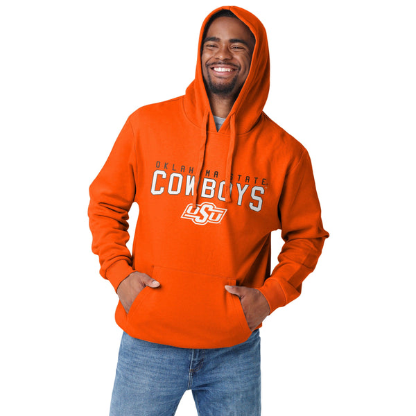 Colosseum Men's White and Orange Oklahoma State Cowboys Free