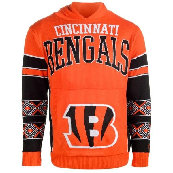 Cincinnati Bengals Big Logo Hooded Sweatshirt